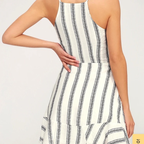 NWT Lulus brand new black and white dress size Large - Picture 2 of 4